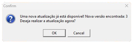 Aviso de atualização
